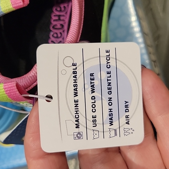 NWT in Box: Toddler Skechers Flex Blast Lil Sherbert Sneakers - Picture 10 of 12